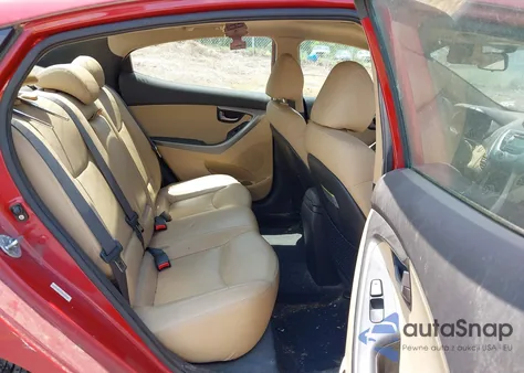 2012 Hyundai Elantra Limited (Ulsan Plant) из США, поврежденный, VIN KMHDH4AE3CU240163